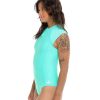 Swimwear SGS Cross-Overs | Smoothies Manny One-Piece Swimsuit Sea Mist