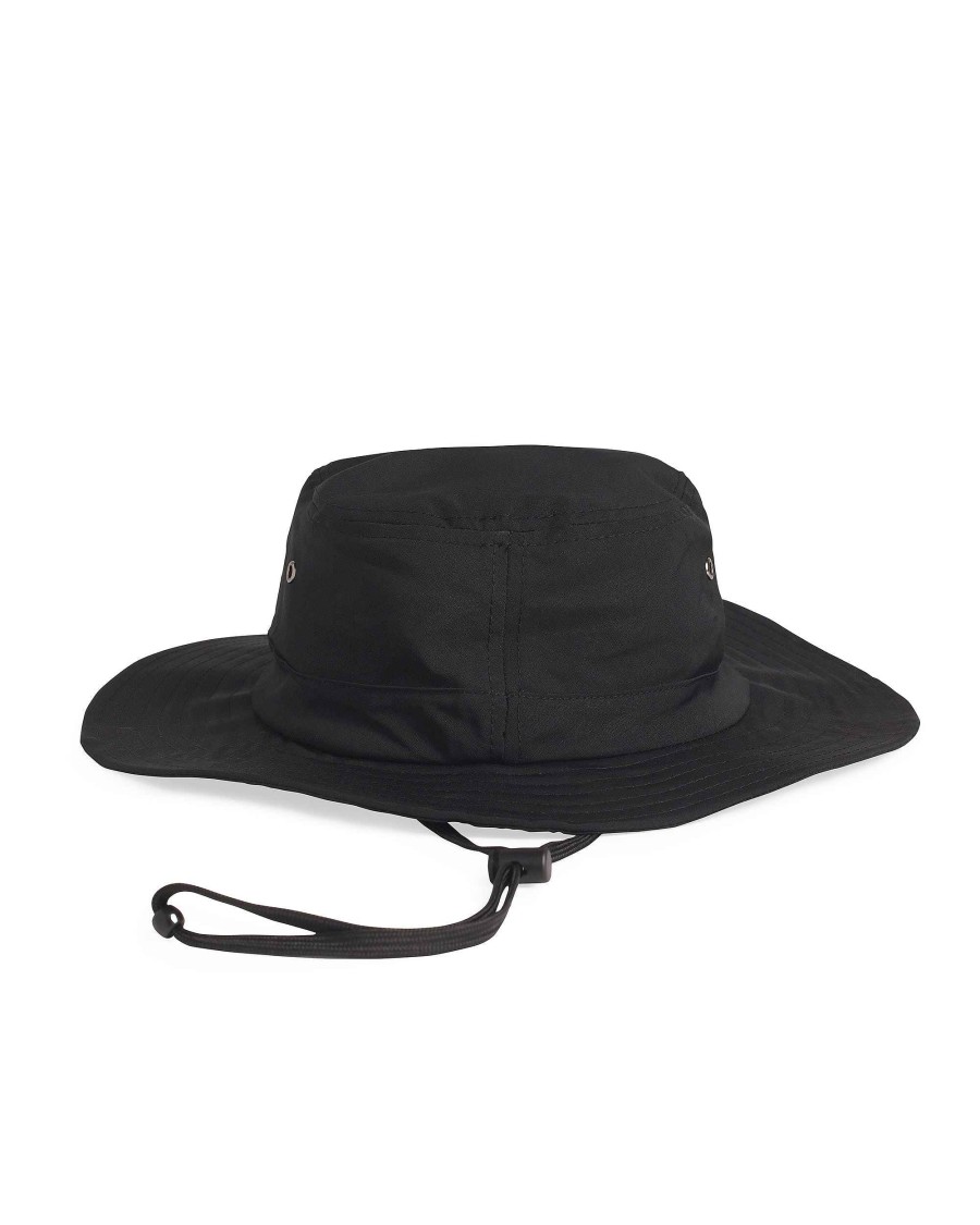 Women Island Daze Headwear | Standard Boonie Hat Black