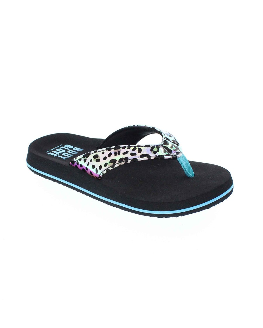 Shoes Surf 9 Sandals | Kids' Aurora Sandals Aqua Leopard