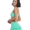 Women SGS Bottoms | Smoothies Lambada Cover-Up Skirt Sea Mist