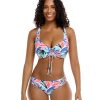 Swimwear SGS D-F Cup Tops | Teagan D-F Cup Bikini Top - Sunset Miami