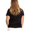 Women Riviera Supply Tops | Tati X Body Glove Wave Pocket T-Shirt Black