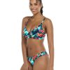 Swimwear SGS D-F Cup Tops | Colola Drew D-F Cup Bikini Top Colola / Black