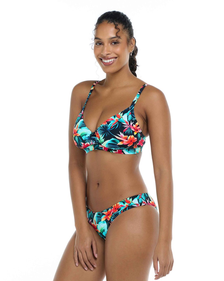 Swimwear SGS D-F Cup Tops | Colola Drew D-F Cup Bikini Top Colola / Black