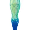 Kids SDI Mermaid Fins & Tails | Kids' Mermaid Linden Swim Tail Sea Glass