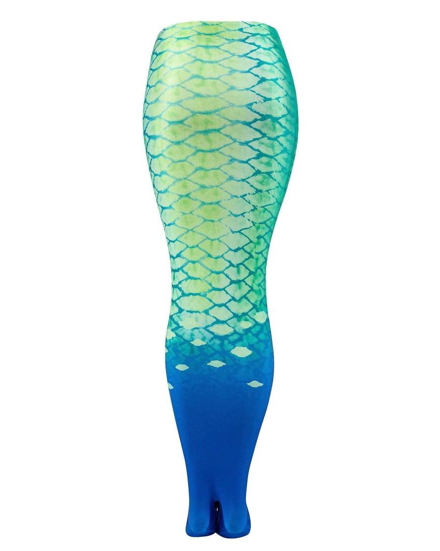 Kids SDI Mermaid Fins & Tails | Kids' Mermaid Linden Swim Tail Sea Glass