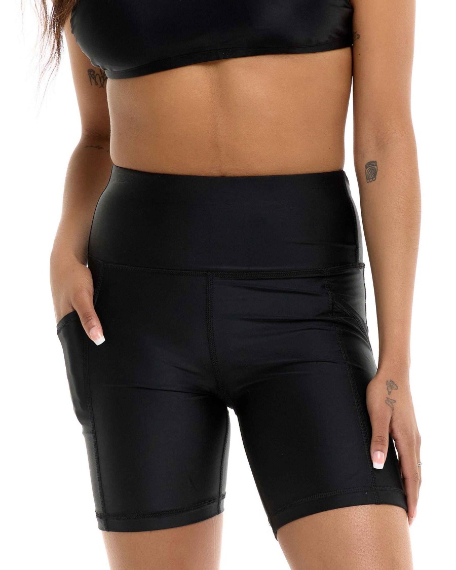 Swimwear SGS Cross-Overs | Smoothies Spin Bike Short Black