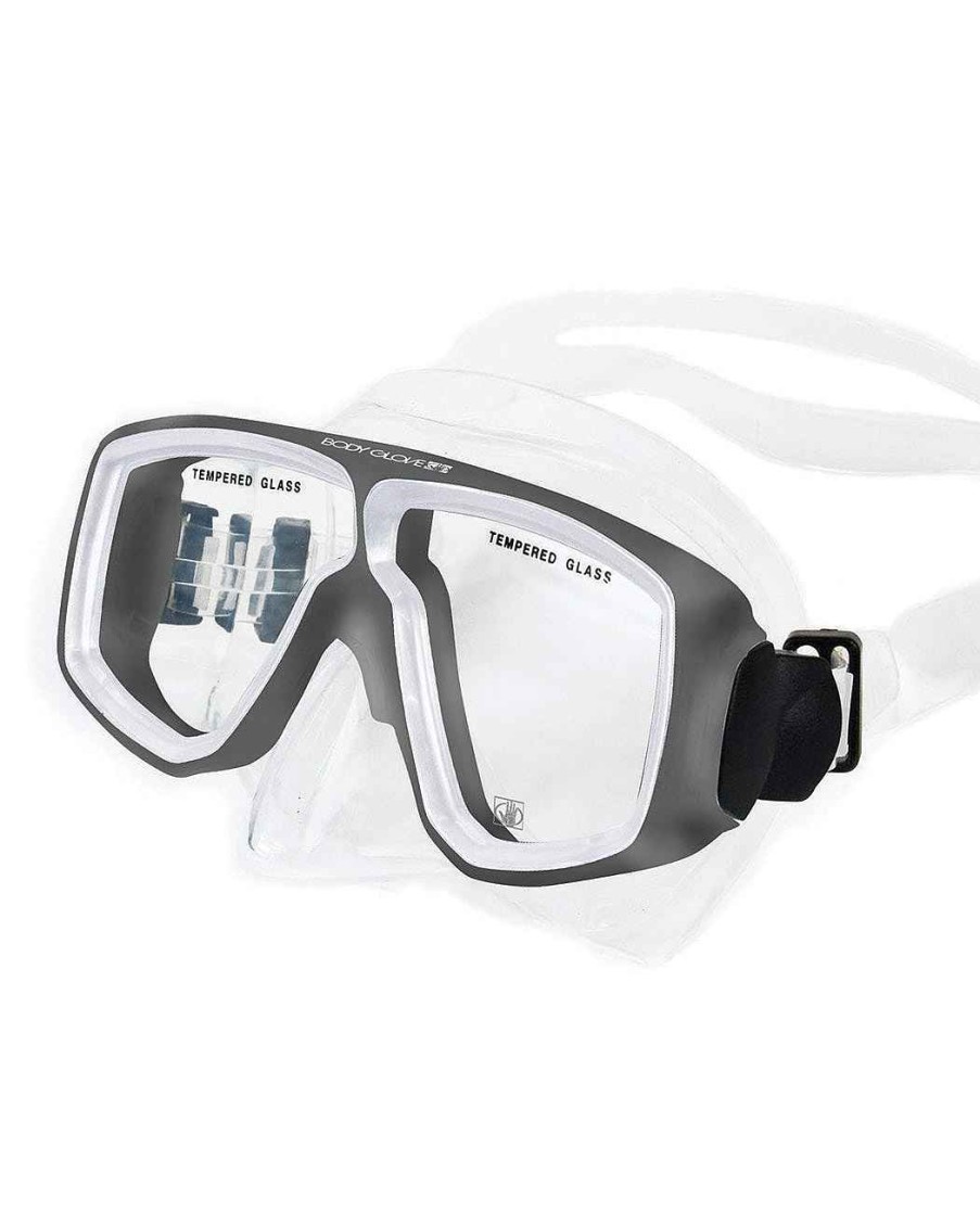 Accessories SDI Masks & Snorkels | Strong Optical Diving Snorkeling Mask Silver