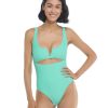 Swimwear SGS One-Pieces | Smoothies Eli One-Piece Swimsuit Sea Mist