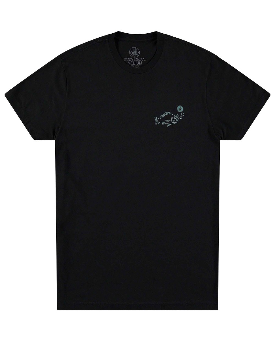 Men Green Coast Graphics T-Shirts & Tops | Men'S Summer Of '53 Graphic T-Shirt Black