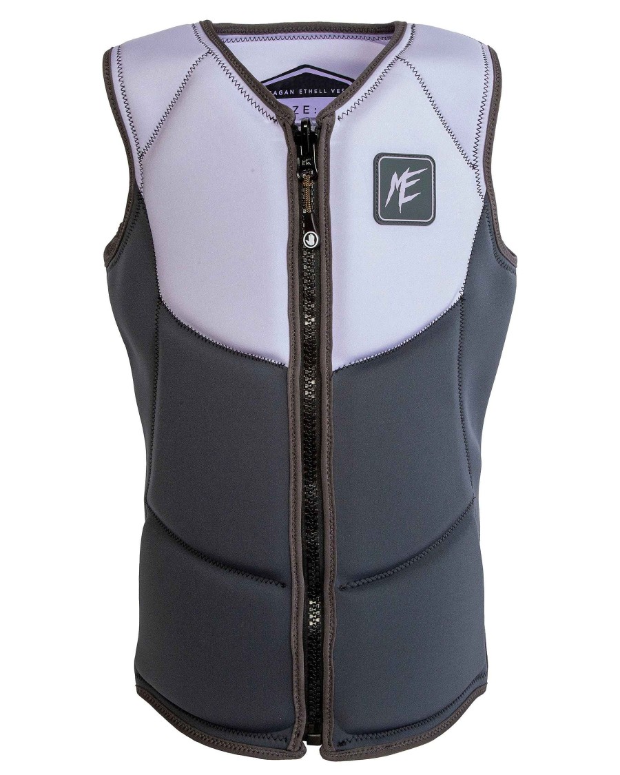 Life Vests SDI Non-Uscga Comp Vest | Meagan Ethell Women'S Non Uscga Competition Vest - Purple/Grey Purple/Gray