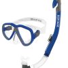 Accessories SDI Masks & Snorkels | Azores Mask / Snorkel Combo Blue/Grey