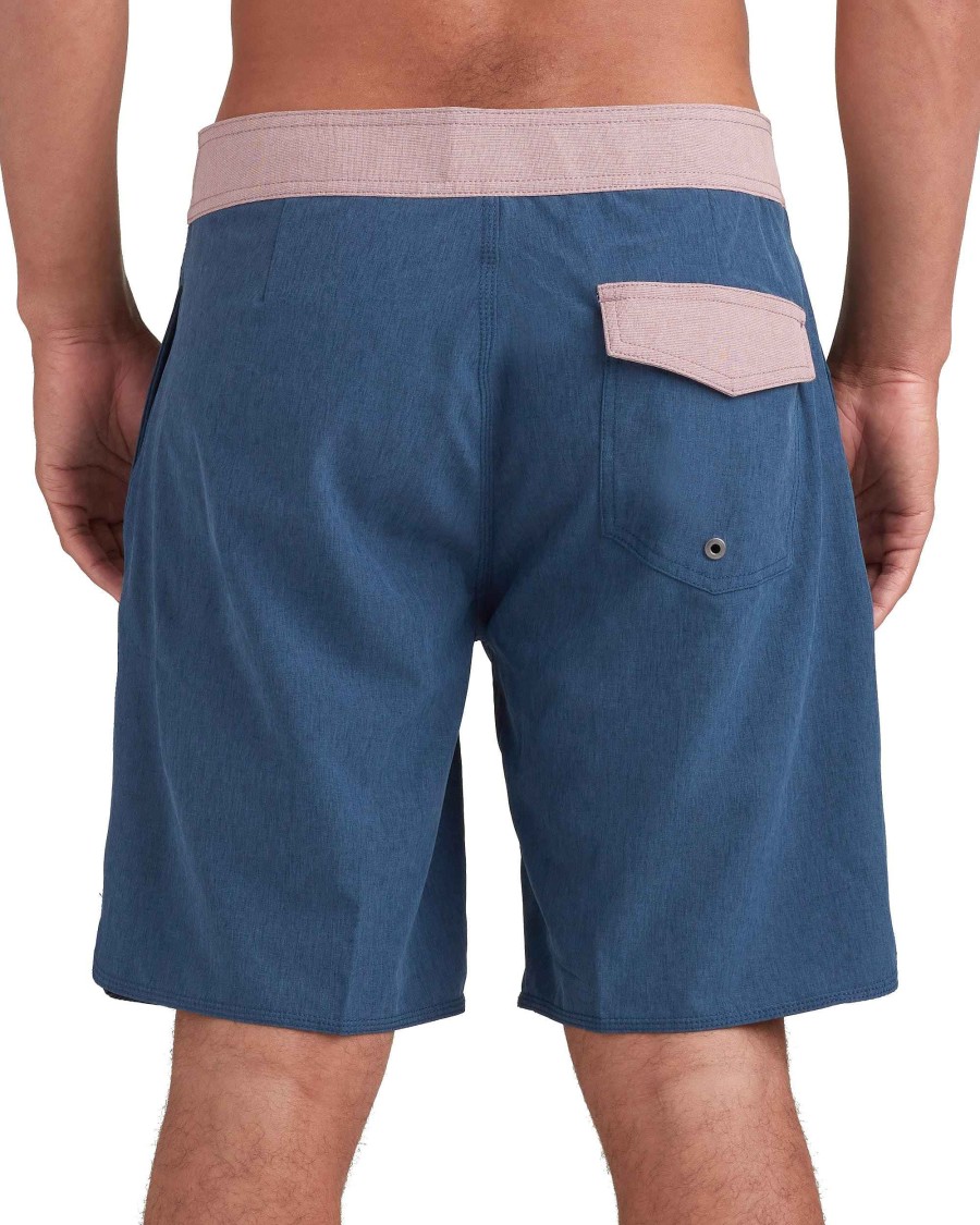 Swimwear Island Daze Boardshorts | Freshies 19" Boardshort Heather Navy