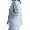 Women Jerry Leigh Sets | Lost In Time Cord Chore Coat Cloud