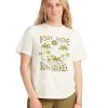 Women Jerry Leigh Tops | Sun Seeker T-Shirt Cream