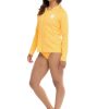 Boards SGS Rash Guards | Mandie Hoodie Rashguard Canary