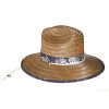 Accessories FGX | Genuine Straw Lifeguard Hat Multi Palm