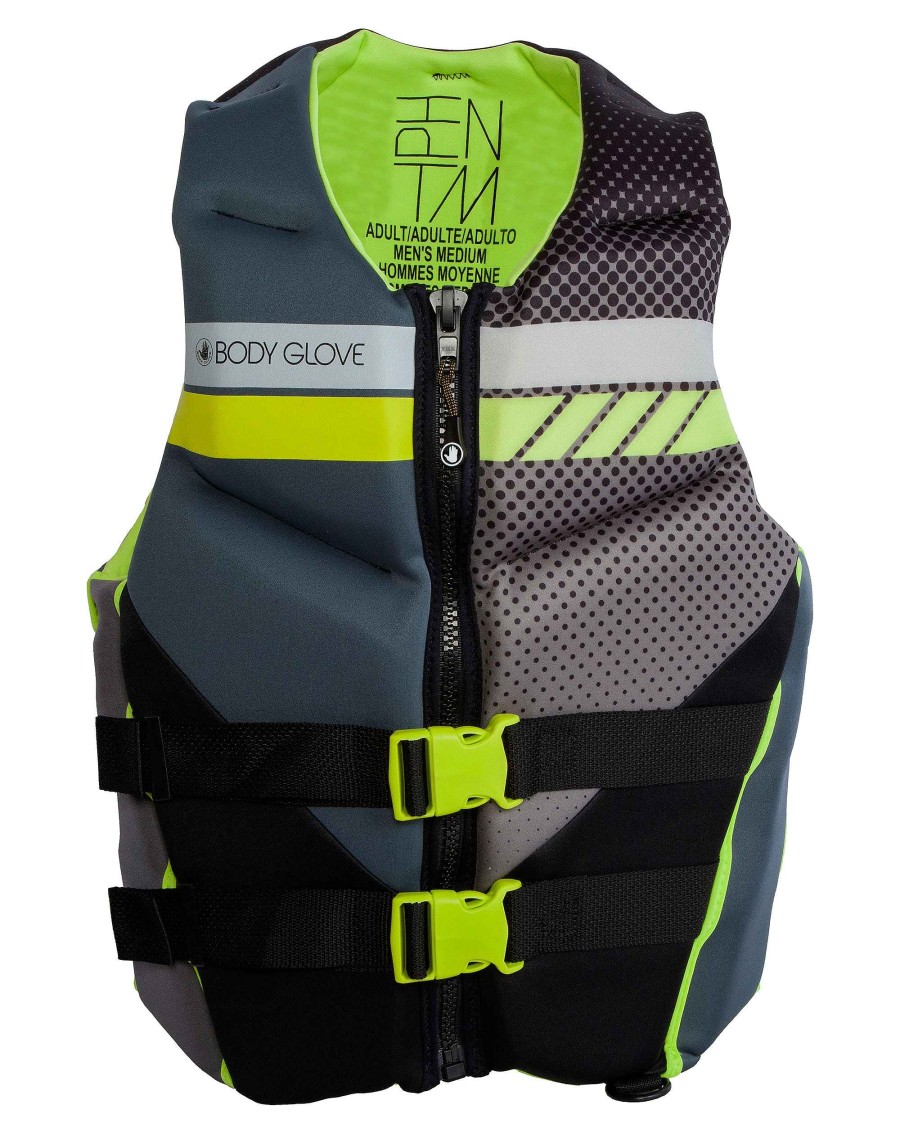 Life Vests SDI Coast Guard Approved | Phantom Men'S Uscga + Tga Pfd - Grey/Yellow Gray/Yellow