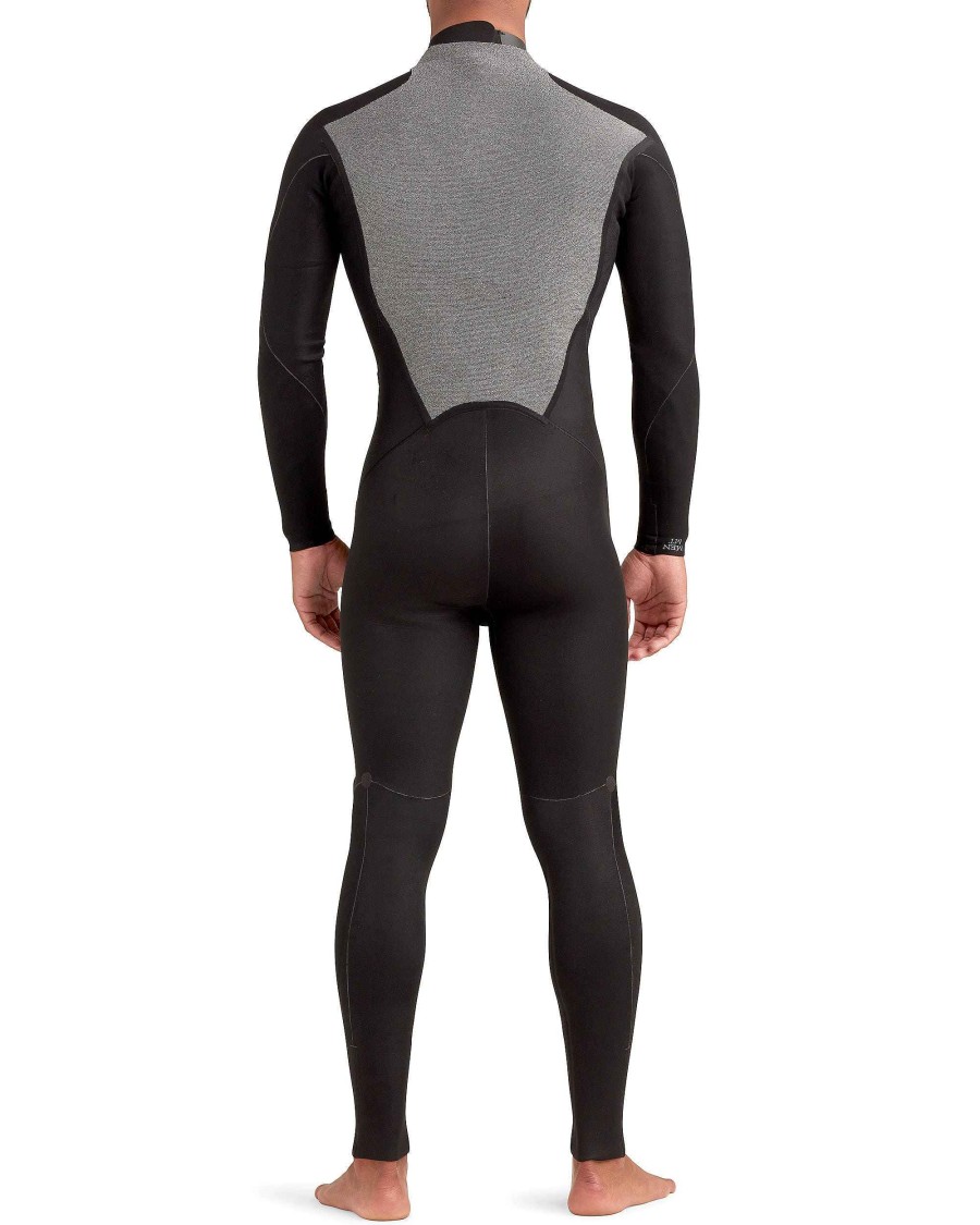 Men SDI Wetsuits | Phoenix 3/2Mm Men'S Back-Zip Fullsuit Blue