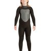 Kids SDI Kids' Wetsuits | Phoenix 4/3Mm Back-Zip Youth Fullsuit Black