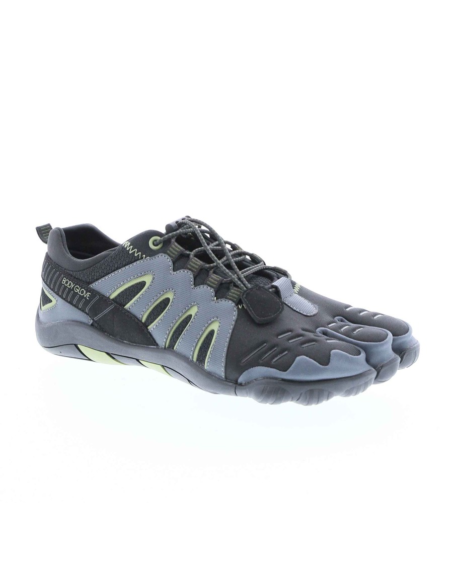 Shoes Surf 9 Water Shoes | Men'S 3T Barefoot Warrior Water Shoes Black/Aloe