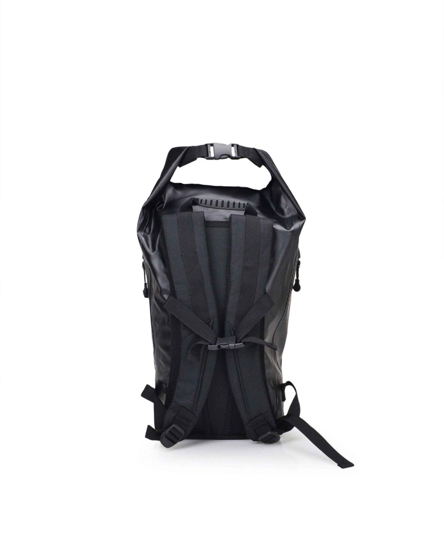 Accessories LongLat Backpacks & Luggage | Advenire Waterproof Vertical Roll-Top Backpack White