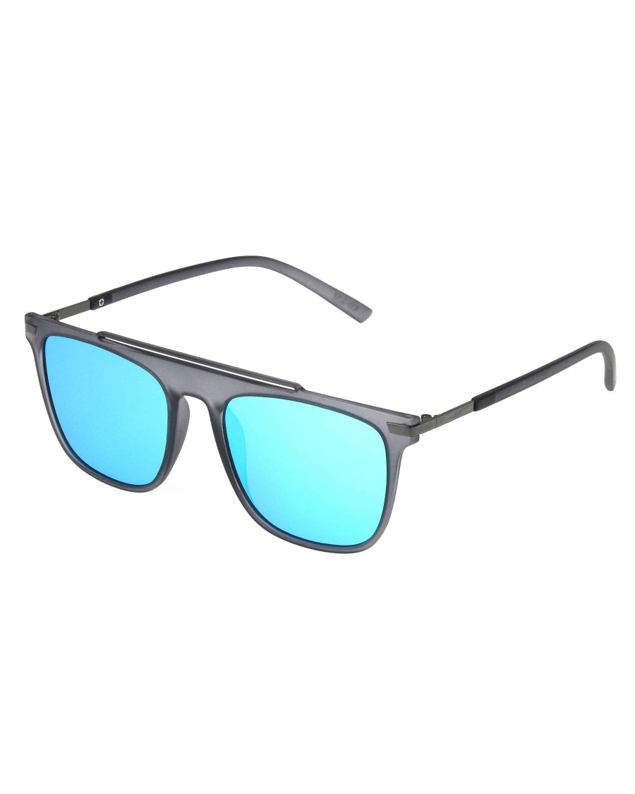 Men FGX Sunglasses | Kai Square Framed Sunglasses - Grey Gray