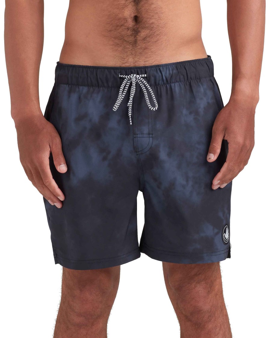 Swimwear Island Daze Boardshorts | Swoosh 17" Elastic Waist Swim Short Charcoal