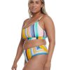 Swimwear SGS Plus Size Swimwear | Havana Nights Plus Size Aro Bralette Bikini Top Combo Multi