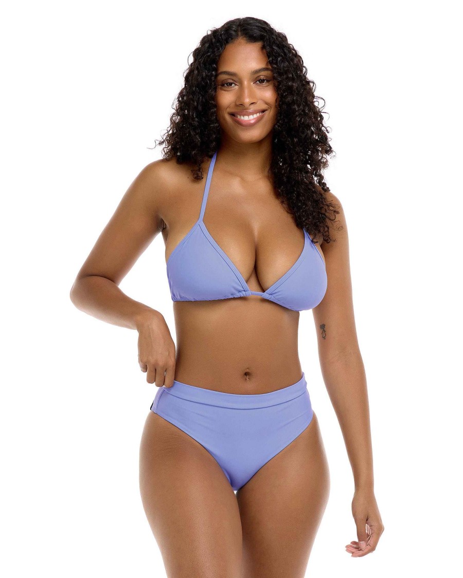 Swimwear SGS D-F Cup Tops | Smoothies Dita D-Cup Bikini Top Periwinkle