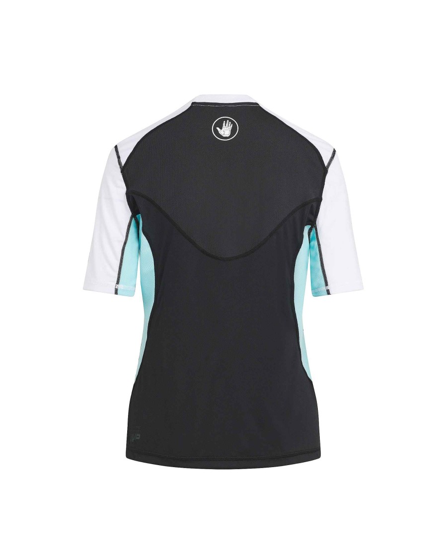 Boards SDI Rash Guards | Women'S Performance Loosefit Short-Arm Shirt Black