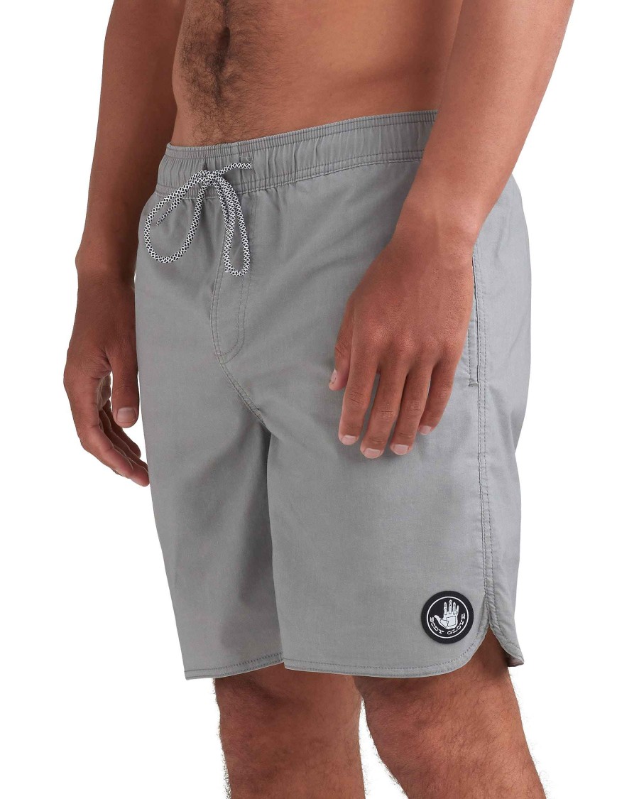 Swimwear Island Daze Boardshorts | Washaways 18" Elastic Waist Swim Short Olive