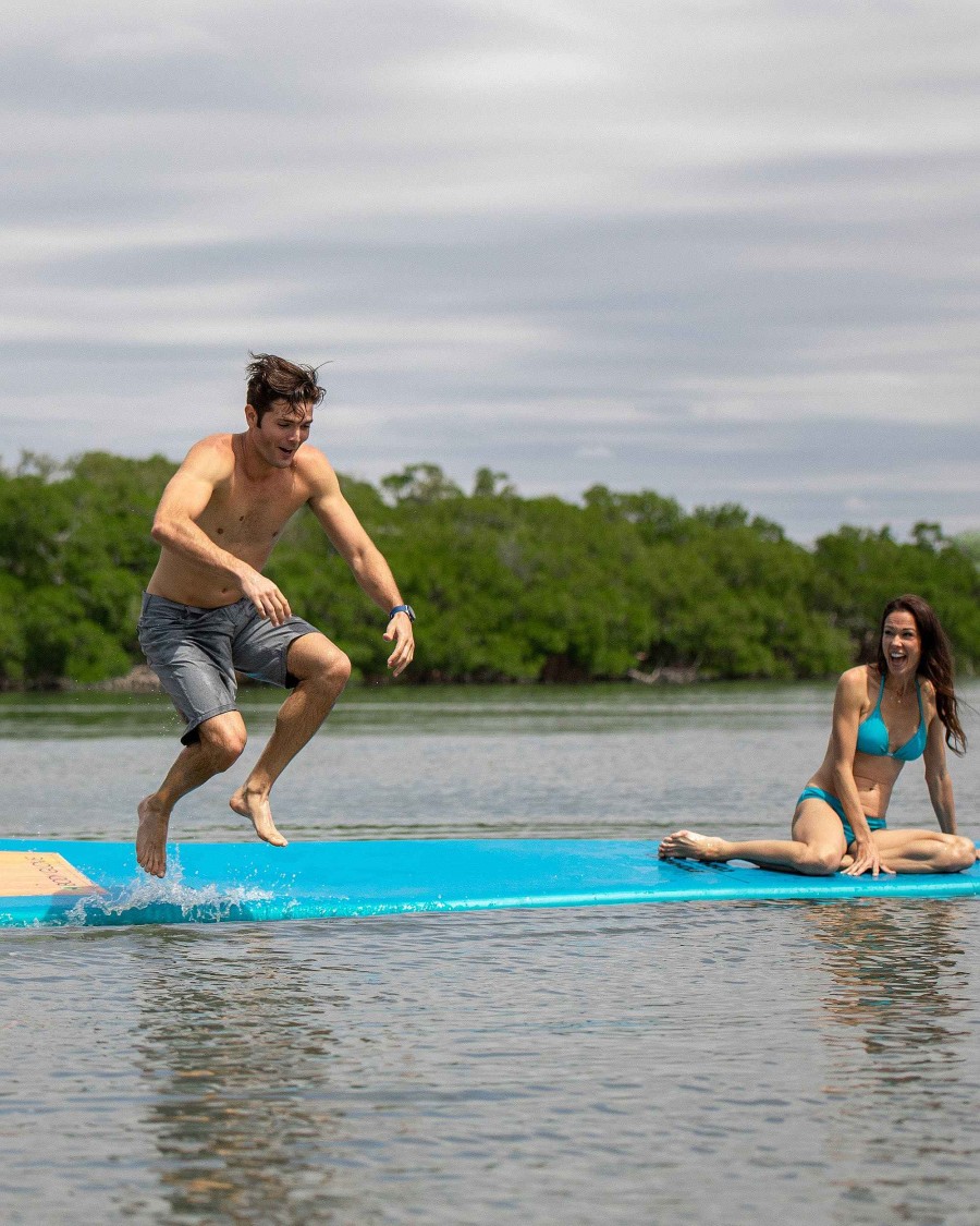 Boards Surf 9 Paddle Boards | 20' Gamepad Blue/Brown