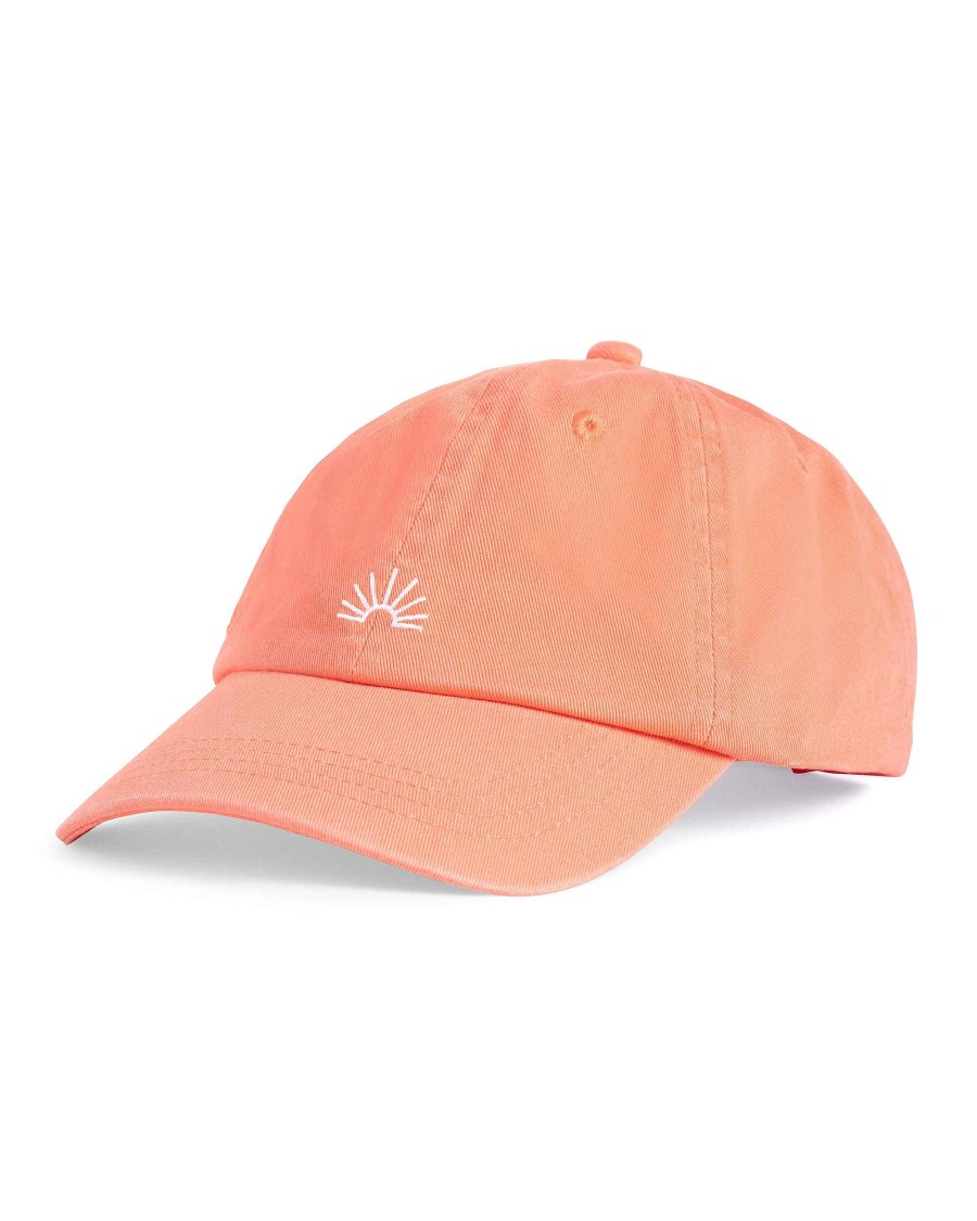 Women Riviera Supply Headwear | Tati X Body Glove Sunrise Dad Hat Coral