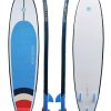 Women Surf 9 Surfboards | Ez 8'2" Inflatable Longboard Surfboard Blue/Green