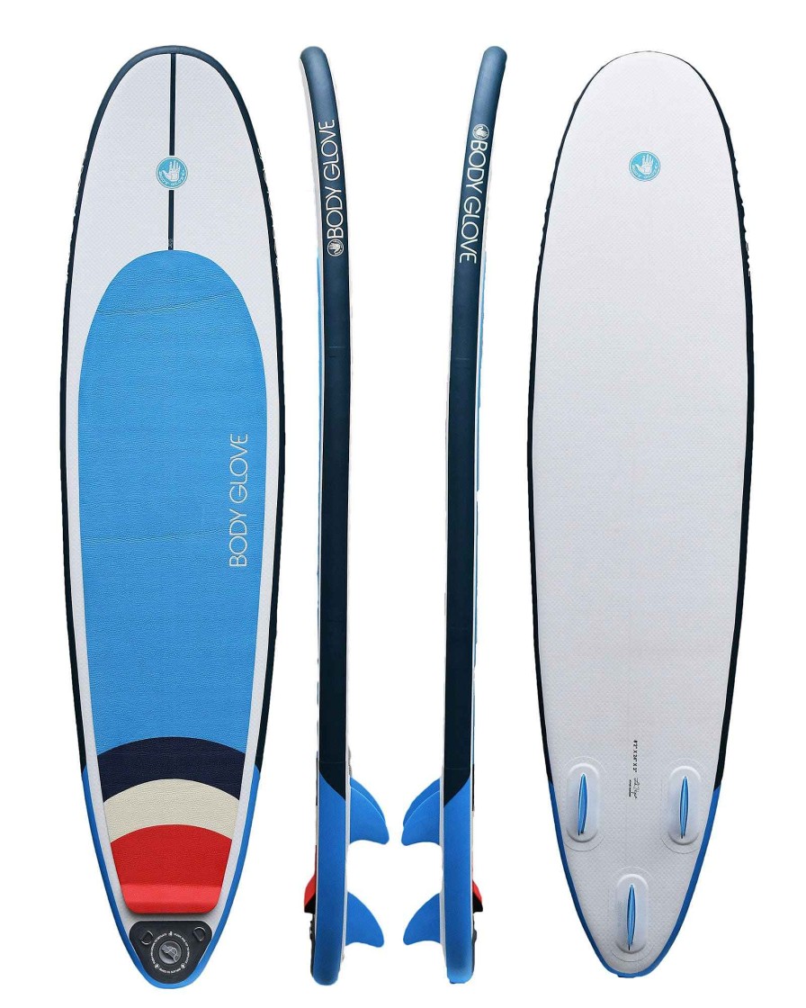 Women Surf 9 Surfboards | Ez 8'2" Inflatable Longboard Surfboard Blue/Green