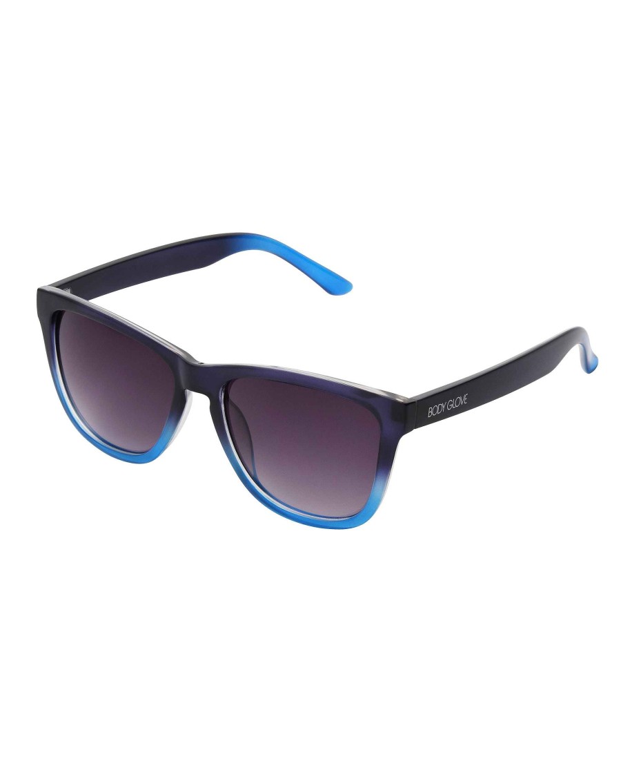 Accessories FGX Sunglasses | Maya Way-Style Frame Sunglasses Navy Crystal