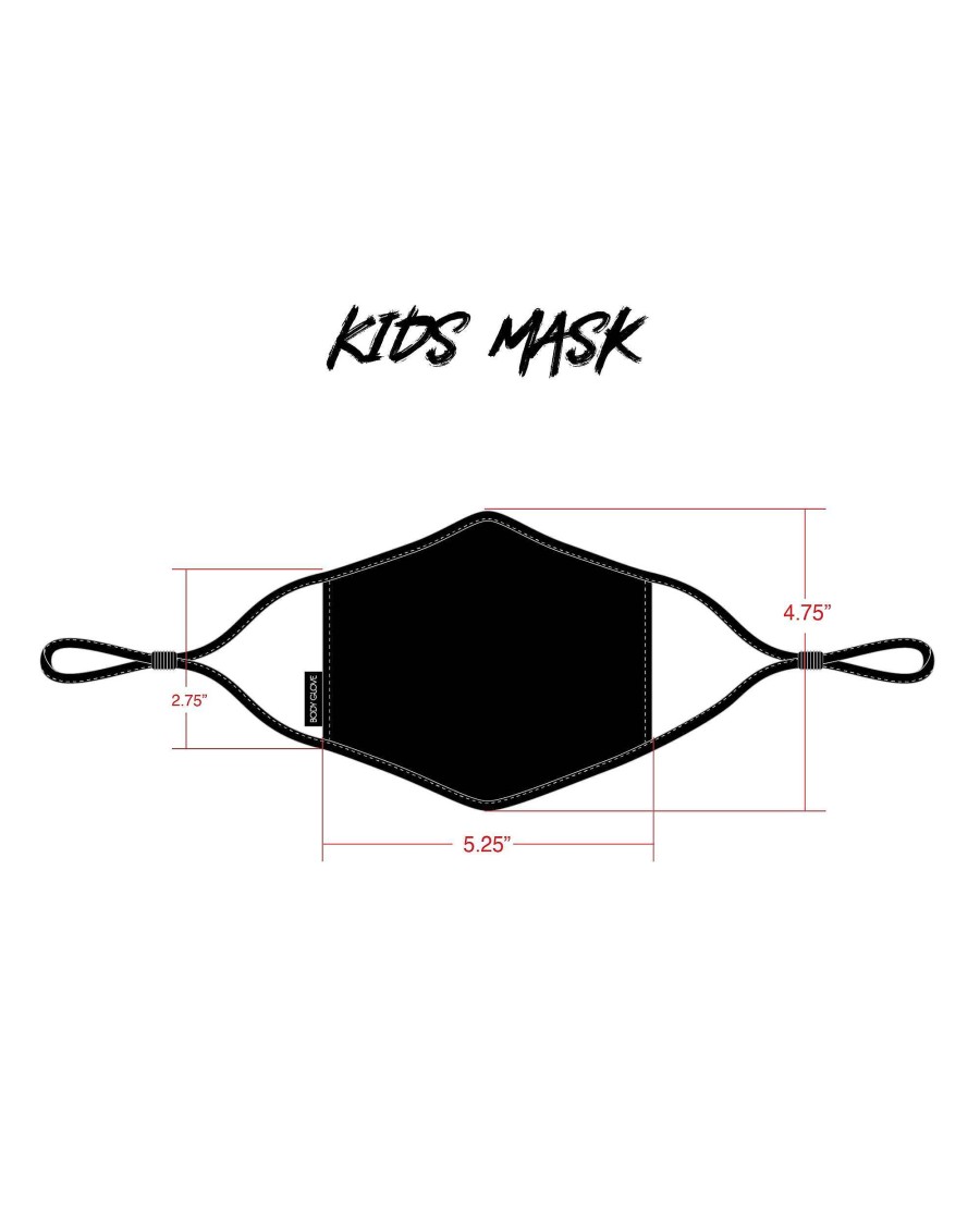 Men LongLat Face Masks | Kids' 3-Piece Face Mask Set Blue, Pink, Blue Print