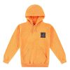 Men Jerry Leigh Hoodies & Jackets | Neon Scribble Pullover Hoodie Neon Orange