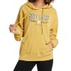 Women Jerry Leigh Hoodies & Jackets | Prep School Chill Fleece Hoodie Gold