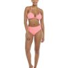 Swimwear SGS D-F Cup Tops | Flor Nove Dita Reversible Ruffle Triangle Bikini Top D Flor Nove / Sea Mist