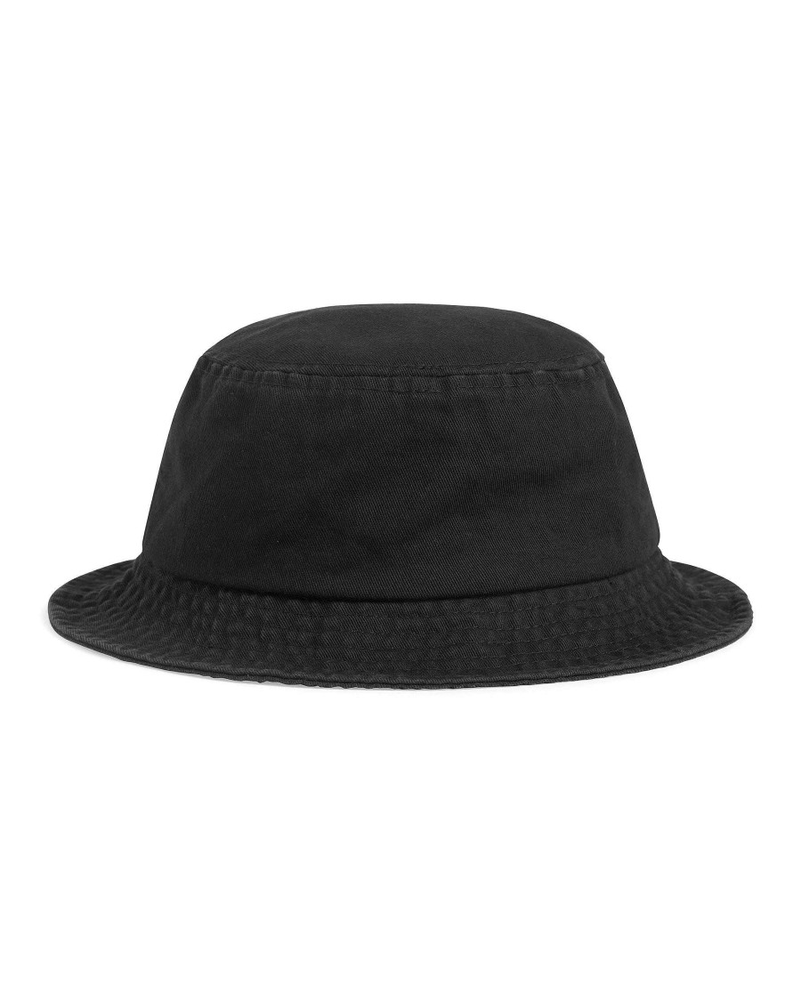 Women Riviera Supply Headwear | Tati X Body Glove Hand Logo Bucket Hat Black