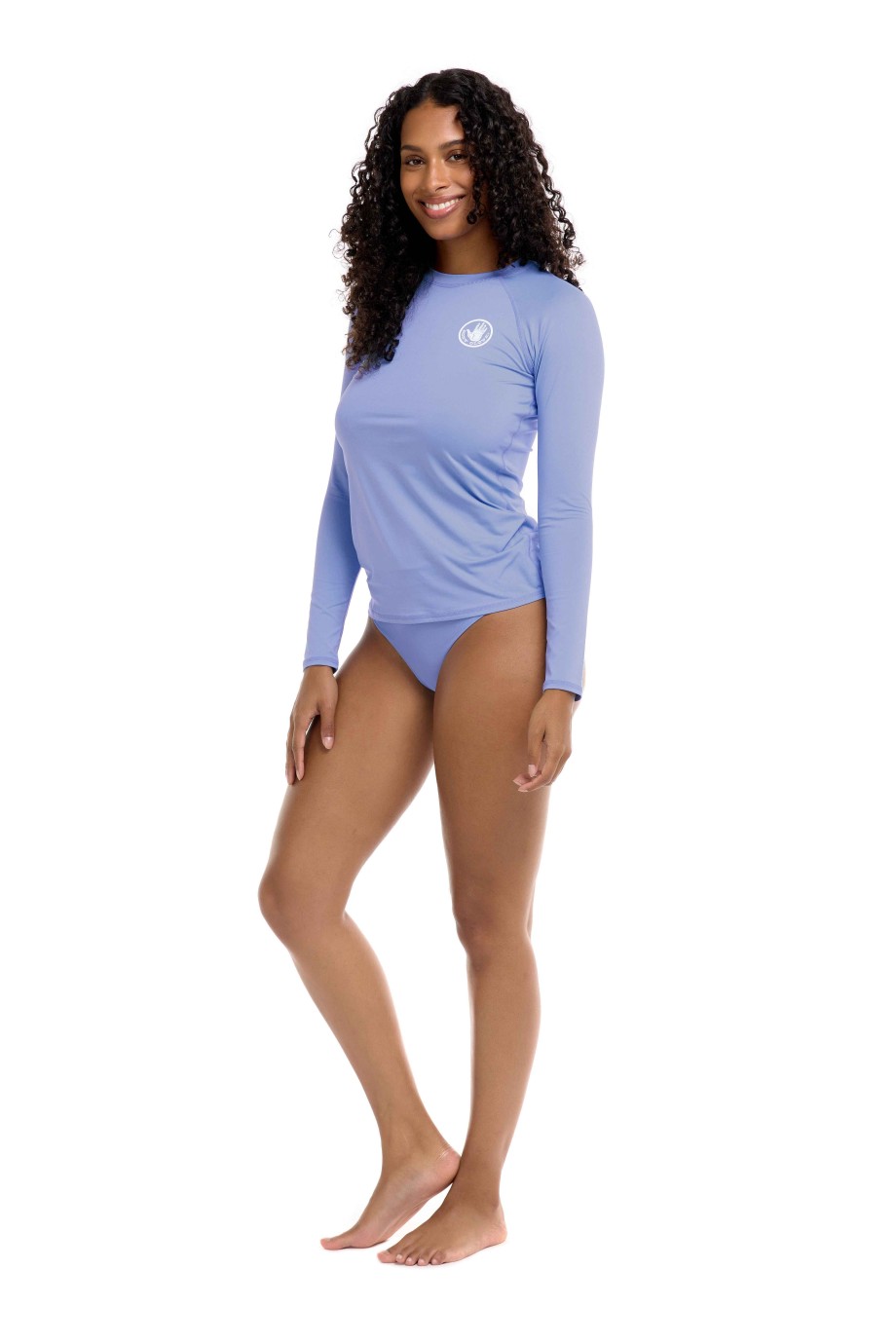 Boards SGS Rash Guards | Sleek Long Sleeve Rashguard Periwinkle