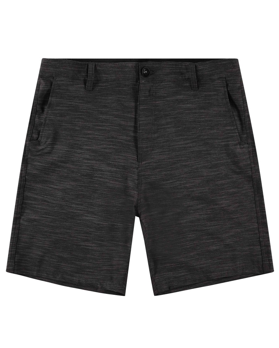 Men Island Daze Shorts | Vacayer 19" Walkshort Black