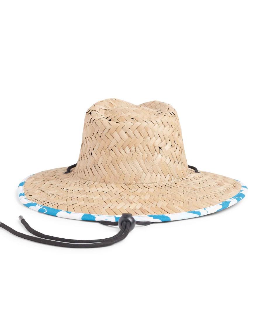 Women Island Daze Headwear | Freeport Straw Hat Teal