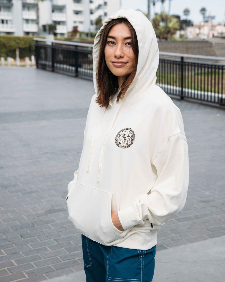 Women Jerry Leigh Hoodies & Jackets | Make Waves Fleece Hoodie Cream