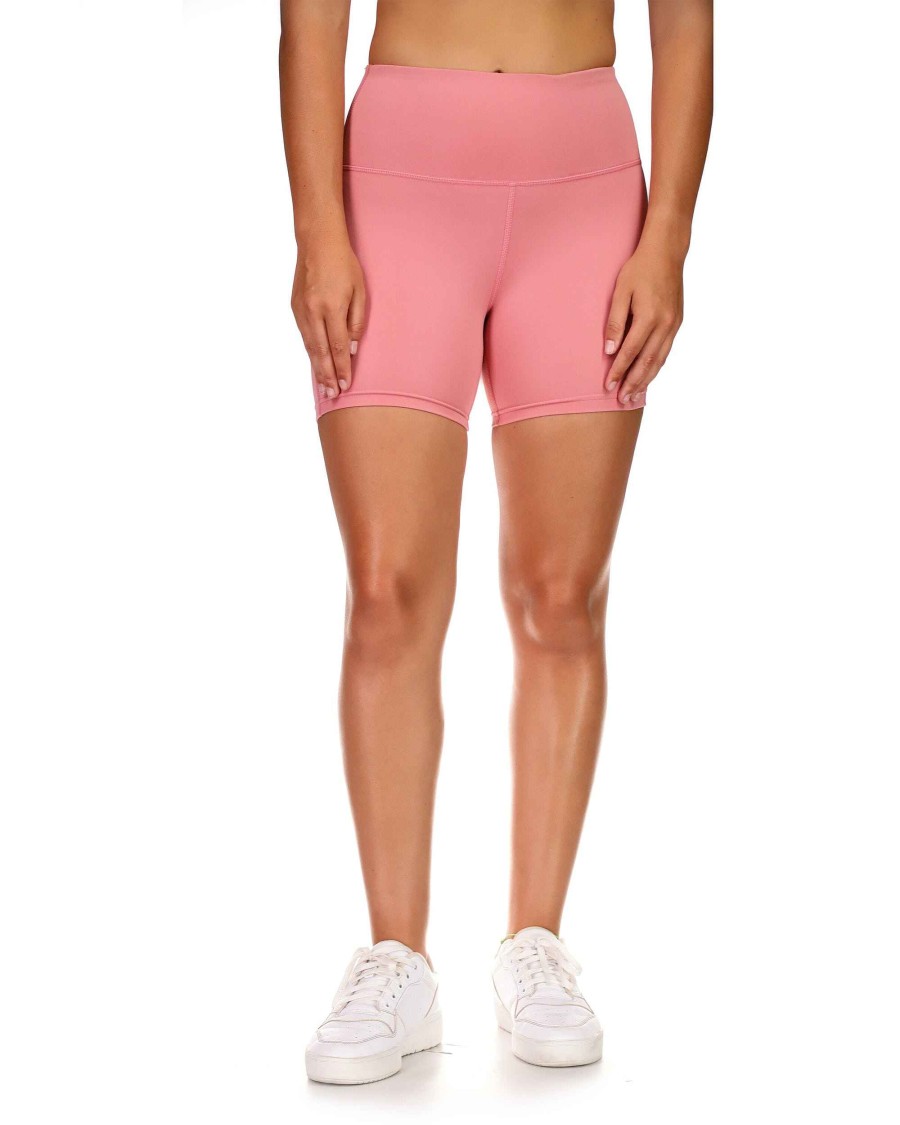 Women S2 Activewear | Dynamic 5" High-Rise Athletic Shorts Pink