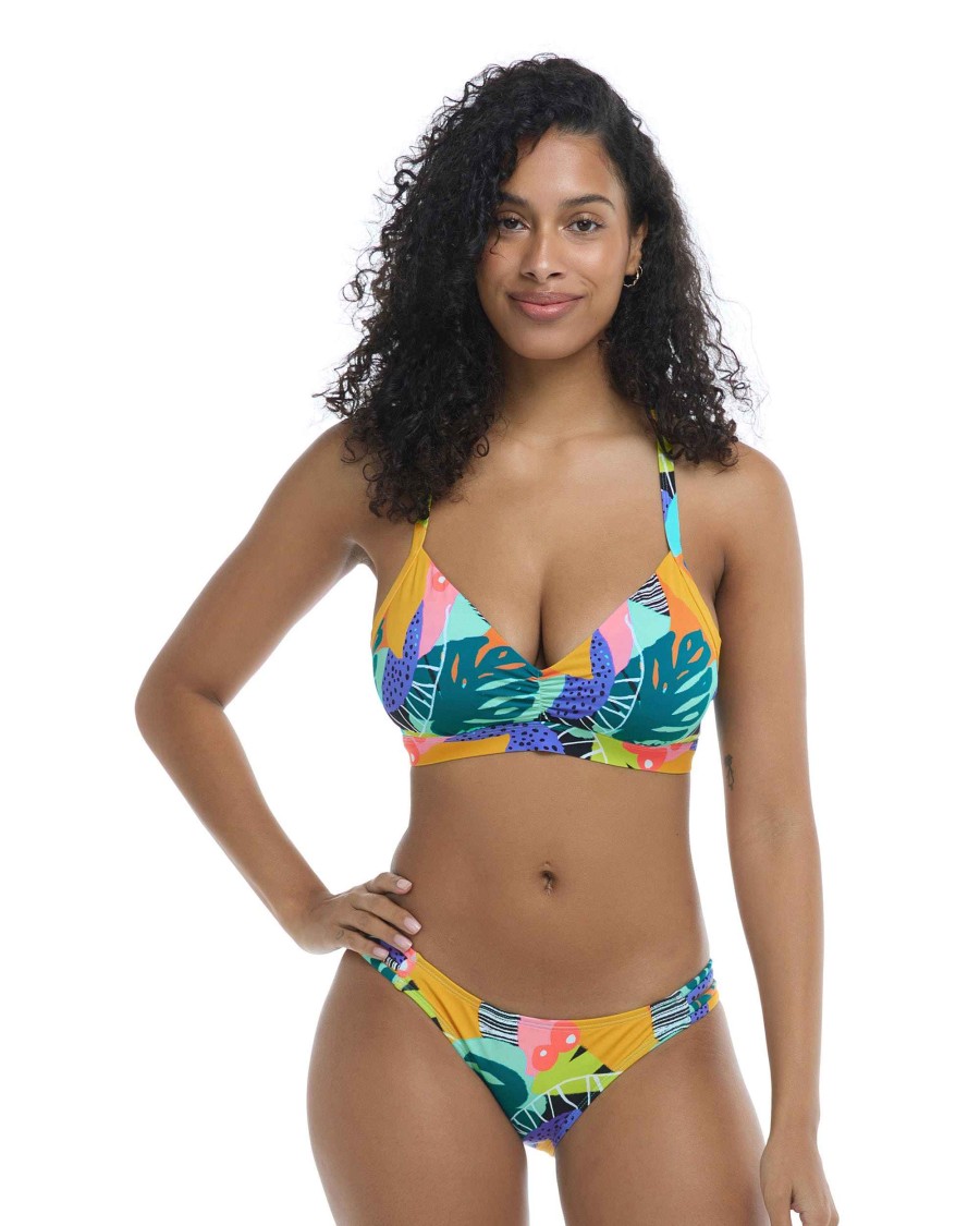 Swimwear SGS D-F Cup Tops | Curacao Drew D-F Cup Swim Top Multi