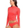 Boards SGS Rash Guards | Ibiza Raelynn Long Sleeve Rashguard Snapdragon