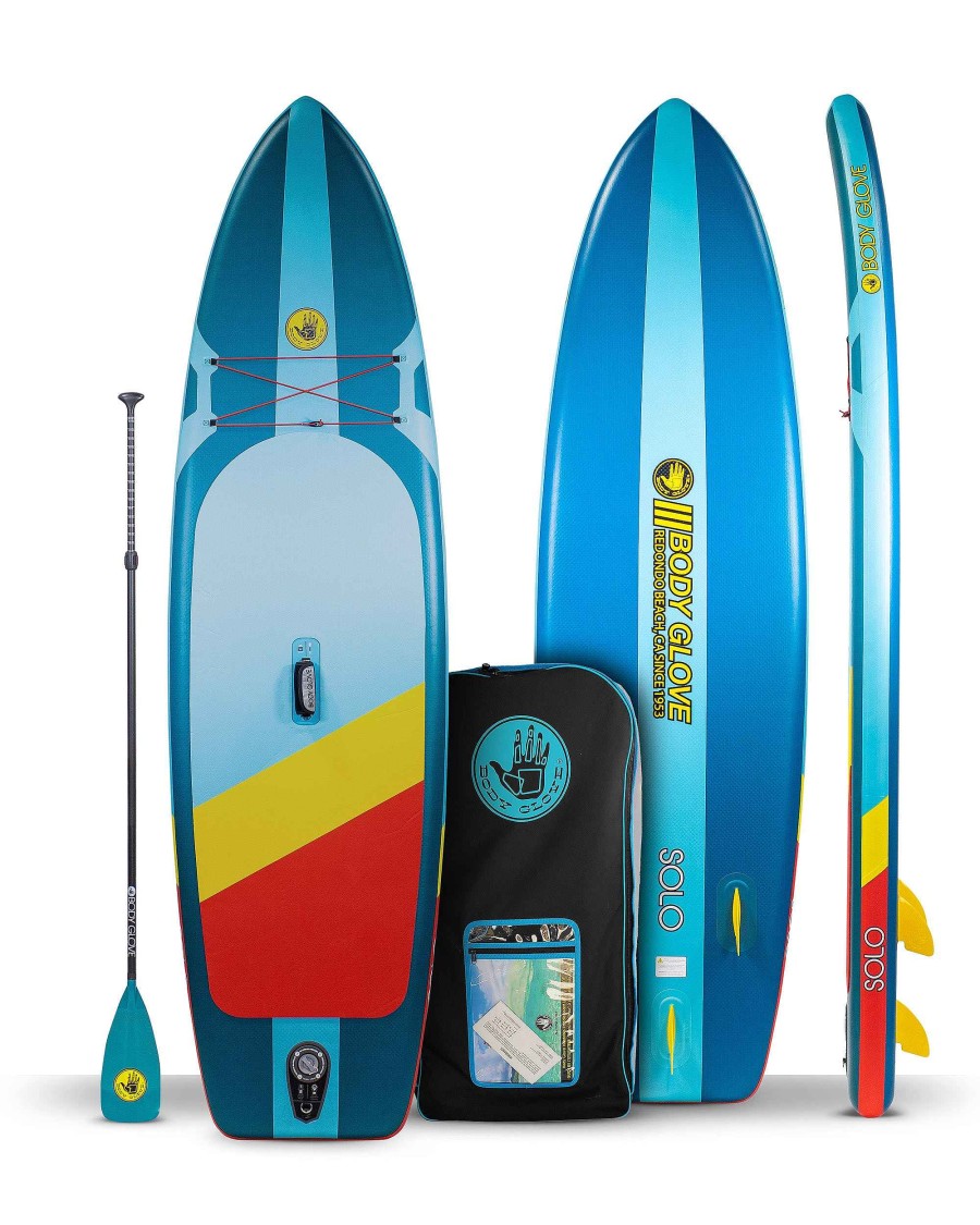 Boards Surf 9 Paddle Boards | Solo Paddle Board 10' 4" Blue/Yellow